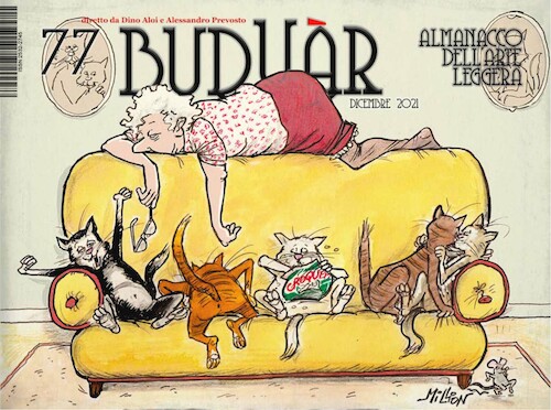 Cartoon: Buduar 77 (medium) by Enzo Maneglia Man tagged umorismo,online,almanacco,arte,leggera,vignette,racconti