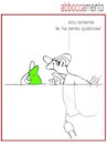 Cartoon: abboccamento (small) by Enzo Maneglia Man tagged vignetta,umorismo,grafico,satira,cassonettari,di,maneglia,fighillearte,piccolomuseo,fighille