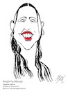 Cartoon: Angelina Mango (small) by Enzo Maneglia Man tagged caricature,angelina,mango,cantante,sanremo74,2024,ritrtti