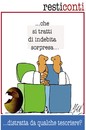 Cartoon: cassonettari in RESTIconti (small) by Enzo Maneglia Man tagged cassonettari,diman