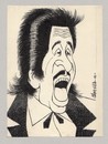 Cartoon: Domenico Modugno (small) by Enzo Maneglia Man tagged caricatura,domenico,modugno,maneglia,man