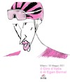 Cartoon: Egan Bernal (small) by Enzo Maneglia Man tagged egan,bernal,ciclista,caricatura,ritratto,vincitore,giro,italia,2021,by,enzo,maneglia,man