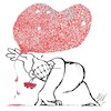 Cartoon: Il grande amore di Bombolo (small) by Enzo Maneglia Man tagged sstorie,racconti,diario,scritti,di,franco,ruinetti,fighillearte,maneglia,man