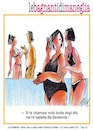 Cartoon: le bagnanti di maneglia (small) by Enzo Maneglia Man tagged ariminum,vignette,bagnanti,maneglia,man,seicento,anni,sigisondo,isotta