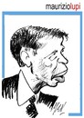 Cartoon: Maurizio Lupi (small) by Enzo Maneglia Man tagged caricatura,maurizio,lupi,ministro,governo,renzi