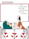 Cartoon: nel social networt (small) by Enzo Maneglia Man tagged vignetta,umorismo,grafico,fine,anno,social,networt,fighillearte,maneglia,enzo,man
