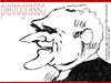 Cartoon: Pietro Grasso (small) by Enzo Maneglia Man tagged caricatura,piero,pietro,grasso,presidente,maneglia,man