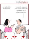 Cartoon: risvolti complessi (small) by Enzo Maneglia Man tagged vignette,man,umorismo,grafico,satira,politica,nazionale,reddito,cittadinanza,fighillearte,maneglia