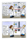 Cartoon: The new machine in the lab... (small) by JGT tagged lab laboratory chemistry geology instrument science scientists