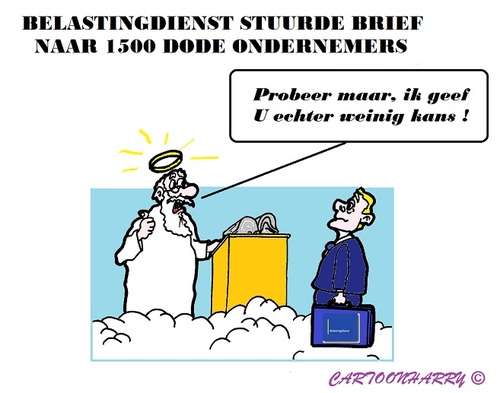 Cartoon: Belastingdienst (medium) by cartoonharry tagged belastingdienst,fouten