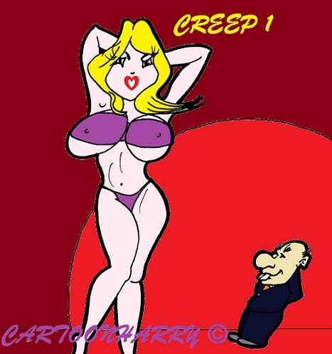 Cartoon: Creep1 (medium) by cartoonharry tagged pinup,creep1,girls,cartoon,cartoonist,cartoonharry,sexy,dutch,toonpool