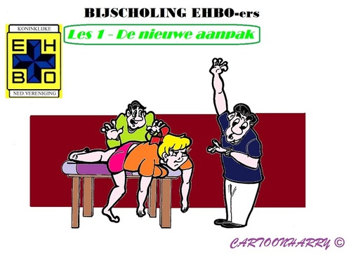 Cartoon: EHBO (medium) by cartoonharry tagged ehbo,aanpak