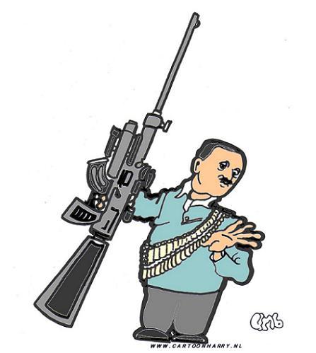 Cartoon: Erdogan (medium) by cartoonharry tagged turkey