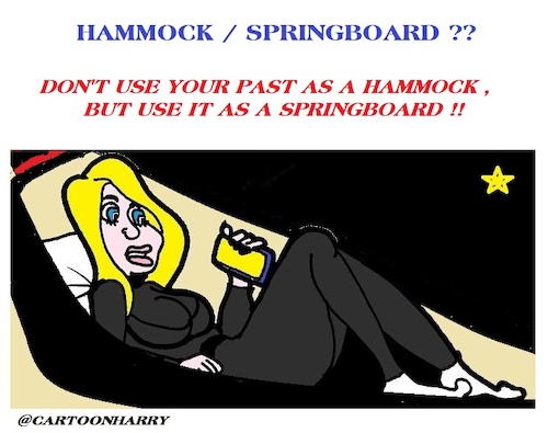 Cartoon: Hammock Springboard (medium) by cartoonharry tagged hammock,springboard