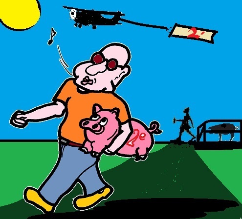 Cartoon: Holland (medium) by cartoonharry tagged pigs