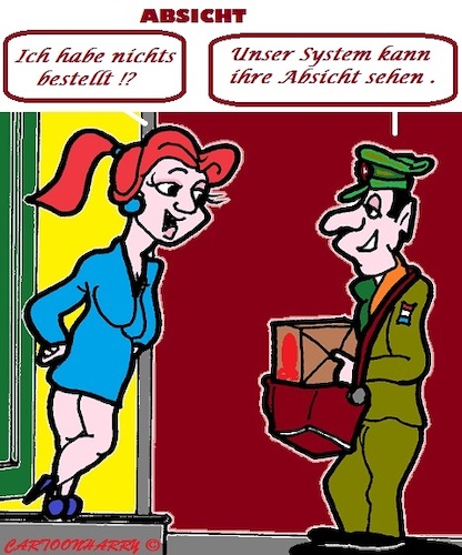 Cartoon: Internet Bestellungen (medium) by cartoonharry tagged internet,bestellung