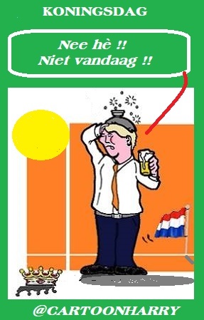 Cartoon: Koningsdag2018 (medium) by cartoonharry tagged willemalexander,koningsdag2018