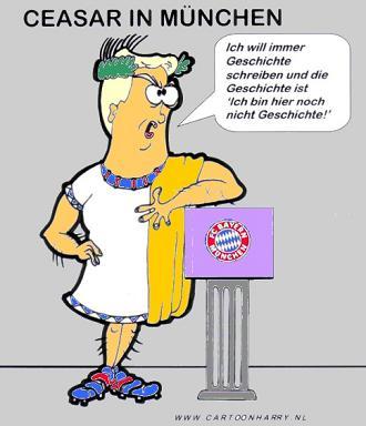 Cartoon: Louis van Gaal (medium) by cartoonharry tagged caricature,louis,bayern