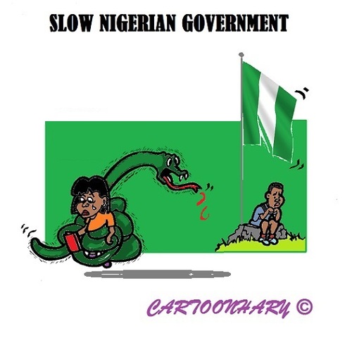 Cartoon: Nigeria and Boko Haram Snake (medium) by cartoonharry tagged nigeria,bokoharam,snake,schoolgirls,kidnap