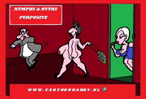 Cartoon: Purpose (medium) by cartoonharry tagged purpose,obesitas,fear,sexy,man,girl,erotic,naked,nude,off,cartoon,cartoonharry,cartoonist,dutch,toonpool