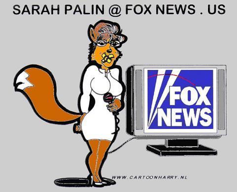 Cartoon: Sarah Palin at FoxNews.us (medium) by cartoonharry tagged fox,cartoonharry,sarah,palin,foxnews