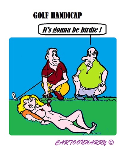 Cartoon: Sports Golf (medium) by cartoonharry tagged sports,cartoonharry,golf,birdie