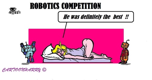 Cartoon: The Best Robotic (medium) by cartoonharry tagged new,robotic,everywhere,best,world