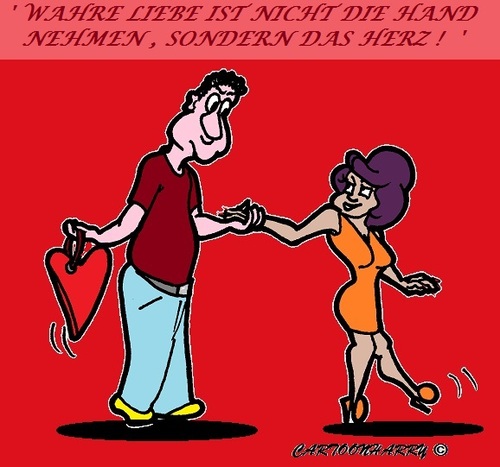 Cartoon: valentine (medium) by cartoonharry tagged valentine
