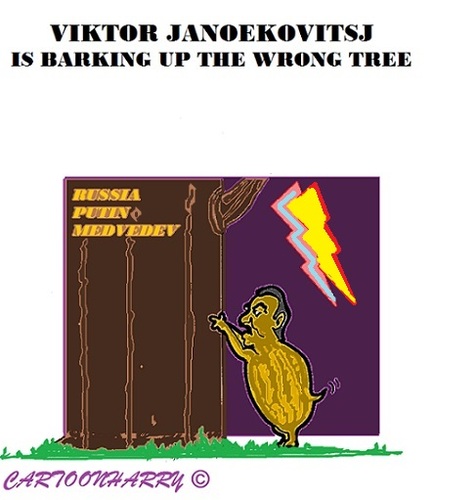 Cartoon: Viktor Janoekovitsj (medium) by cartoonharry tagged ukraine,russia,europe,janoekovisj,barks