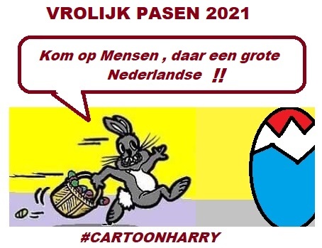 Cartoon: Vrolijk Pasen 2021 (medium) by cartoonharry tagged pasen2021,cartoonharry