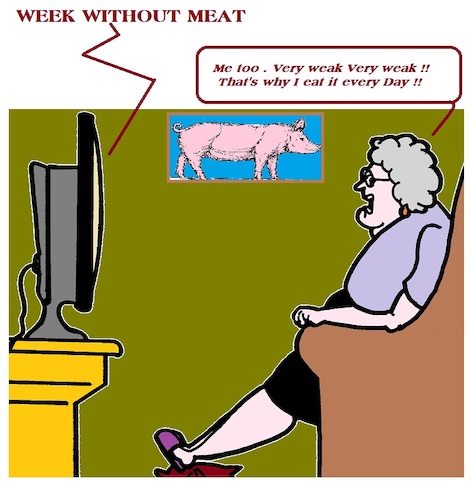 Cartoon: Weak (medium) by cartoonharry tagged weak,week,cartoonharry