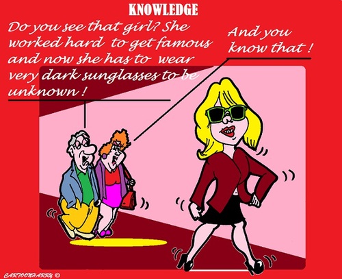 Cartoon: You know what (medium) by cartoonharry tagged man,woman,girl,daily,knowledge