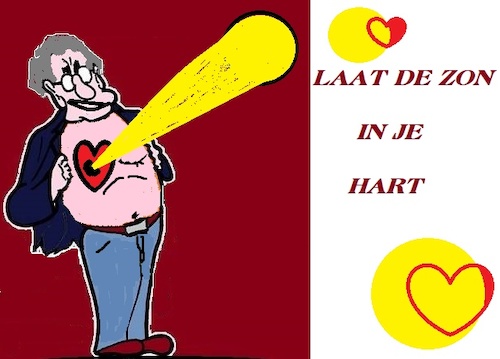 Cartoon: Zonneschijn (medium) by cartoonharry tagged zon,hart