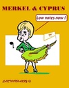 Cartoon: Angela Merkel and Cyprus (small) by cartoonharry tagged merkel,cyprus,banks,money,cartoons,cartoonists,cartoonharry,dutch,toonpool