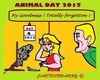 Cartoon: Animal Day 2015 (small) by cartoonharry tagged animalday,2015,4october