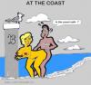Cartoon: At the Coast (small) by cartoonharry tagged naked coast sex