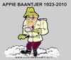 Cartoon: Baantjer (small) by cartoonharry tagged appie,baantjer,decock,crime,dutch,cartoonharry