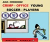 Cartoon: Chelsea CrimpClub (small) by cartoonharry tagged soccer kids young crimp chelsea asia cartoon cartoonist cartoonharry dutch toonpool