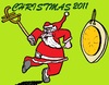Cartoon: Christmas 2011 (small) by cartoonharry tagged santa,xmas,christmas,euro,cartoon,cartoonharry,cartoonist,dutch,toonpool