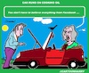 Cartoon: Cooking Oil (small) by cartoonharry tagged coongoil,facebook,man,wife,car