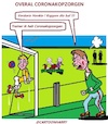 Cartoon: Corona Kopzorgen (small) by cartoonharry tagged corona,kopzorgen,cartoonharry