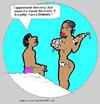 Cartoon: Diabetic (small) by cartoonharry tagged sexy,diabetic,cream,cartoonharry,wipped,girl