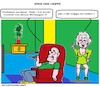 Cartoon: Die Grippe (small) by cartoonharry tagged grippe,besser,tv
