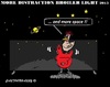 Cartoon: Distration Broiler Light (small) by cartoonharry tagged broiler,light,chickens,space,distraction,cartoons,cartoonists,cartoonharry,dutch,toonpool