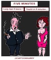 Cartoon: Five Minutes (small) by cartoonharry tagged beer,cartoonharry