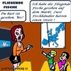 Cartoon: Fliegende Fische (small) by cartoonharry tagged fische,fliegendefische,schule,markt