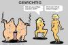 Cartoon: Gewichtig - Weighty (small) by cartoonharry tagged naked men girls heavy gewichtig