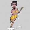 Cartoon: Halle Berry (small) by cartoonharry tagged actrice
