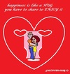 Cartoon: Happiness (small) by cartoonharry tagged happiness,hugs,kisses