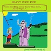 Cartoon: Heavy Pope Pipe (small) by cartoonharry tagged pope,cartoonharry